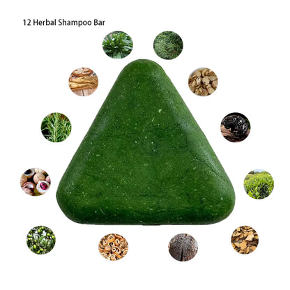 Nature Seven™ Green Shampoo Bar – Plant-Based & Nourishing