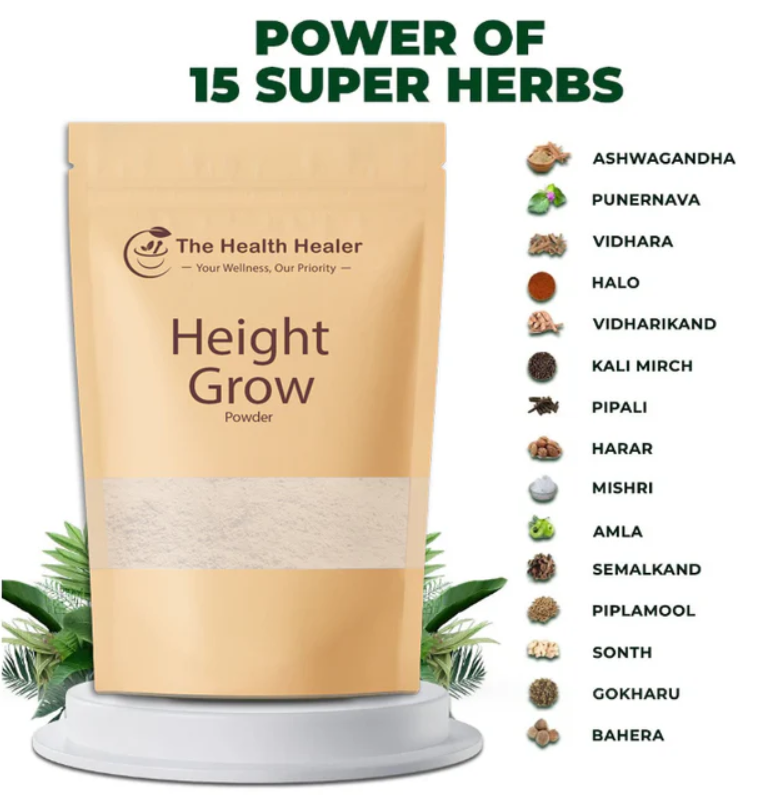 Height Grow Plus Powder 100% Original 2 to 5 INCH Grow