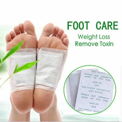 Bee Venom Lymphatic Drainage & Slimming Foot Patches (Set of 10 Patches)