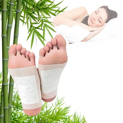 Bee Venom Lymphatic Drainage & Slimming Foot Patches (Set of 10 Patches)